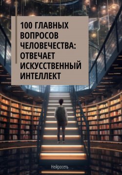 Книга "100 главных вопросов человечества: отвечает искусственный интеллект" – Нейросеть, 2023