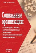 Социальные организации: структура, виды, организационная культура и организационный менеджмент (Владимир Сметана, 2023)