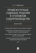 Промежуточные судебные решения в уголовном судопроизводстве (А. Червоткин, 2017)