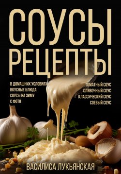 Книга "Соусы. Рецепты. Томатный соус. Сливочный соус. Классический соус. Соевый соус. В домашних условиях. Вкусные блюда. Соусы на зиму с фото" – Василиса Лукьянская, 2023