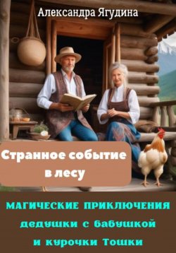 Книга "Магические приключения дедушки с бабушкой и курочки Тошки. Странное событие в лесу" – Александра Ягудина, 2023