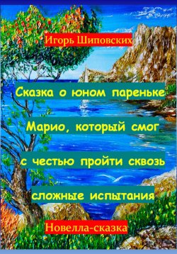 Книга "Сказка о юном пареньке Марио, который смог с честью пройти сквозь сложные испытания" – Игорь Шиповских, 2023