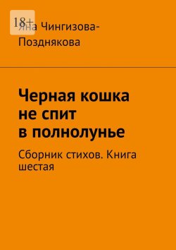 Книга "Черная кошка не спит в полнолунье. Сборник стихов. Книга шестая" – Яна Чингизова-Позднякова