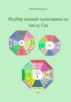 Книга "Подбор камней-талисманов по числу Гуа" – Надежда Лапина, 2024