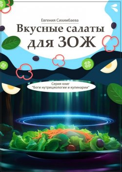 Книга "Вкусные салаты для ЗОЖ. Серия книг «Боги нутрициологии и кулинарии»" – Евгения Сихимбаева