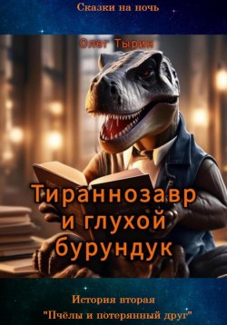 Книга "Тираннозавр и глухой бурундук. История вторая. «Пчелы и потерянный друг»" – Олег Тырин, 2024