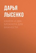 Камера и два блокнота для важности (Дарья Лысенко, 2023)