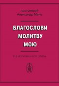 Благослови молитву мою. Из молитвенного опыта (Мень Александр)