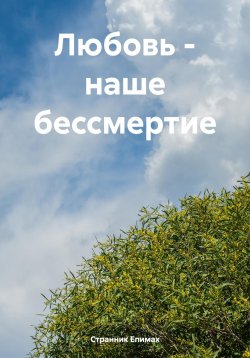 Книга "Любовь – наше бессмертие" – Странник Епимах, 2024