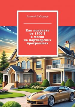 Книга "Как получать от 1500 $ в месяц на партнерских программах" – Алексей Сабадырь