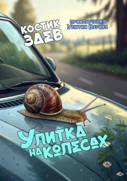 Книга "Улитка на колесах. Приключения улитки Верика" – Костик Заев