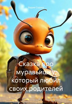 Книга "Сказка про муравьишку, который любил своих родителей" – Вадим Сорока, 2024