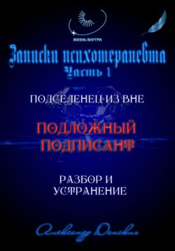 Книга "Подложный подписант. Устранение подселенца из вашей энергоматрицы" – Александр Донских, 2024