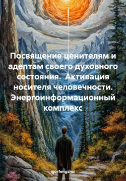 Книга "Посвящение ценителям и адептам своего духовного состояния. Активация носителя человечности. Энергоинформационный комплекс" – igorfengshui, 2024