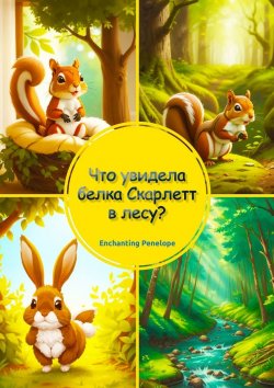 Книга "Что увидела белка Скарлетт в лесу?" – Penelope Enchanting