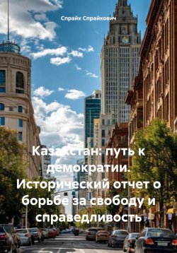 Книга "Казахстан: путь к демократии. Исторический отчет о борьбе за свободу и справедливость" – Спрайк Спрайкович, 2024