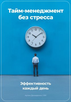 Книга "Тайм-менеджмент без стресса: Эффективность каждый день" – Артем Демиденко, 2024