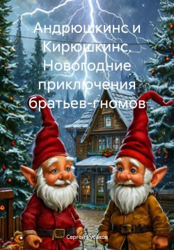 Книга "Андрюшкинс и Кирюшкинс. Новогодние приключения братьев-гномов" – Сергей Русаков, 2024