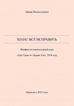 Книга "Шанс всё исправить" – Дамир Жаллельдинов, 2024