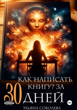 Книга "Как написать книгу за 30 дней" – Ульяна Соболева, 2024