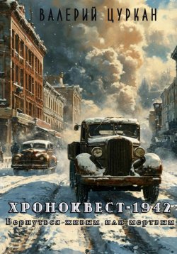 Книга "Хроноквест-1942: Вернуться живым или мертвым" – Валерий Цуркан, 2024