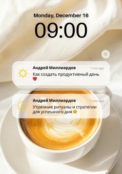 Книга "Как создать продуктивный день. Утренние ритуалы и стратегии для успешного дня" – Андрей Миллиардов, 2024