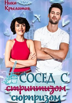 Книга "Сосед с сюрпризом" {Неугомонные подруги} – Ника Крылатая, 2024