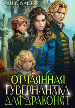 Книга "Отчаянная гувернантка для драконят" – Анна Алора, 2024