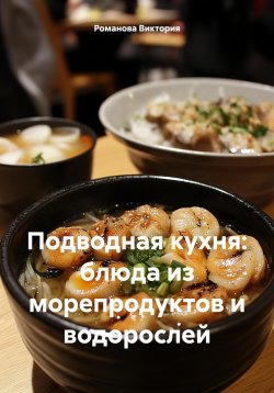 Книга "Подводная кухня: блюда из морепродуктов и водорослей" – Романова Виктория, 2025