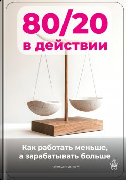 Книга "80/20 в действии: Как работать меньше, а зарабатывать больше" – Артем Демиденко, 2025