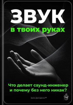 Книга "Звук в твоих руках: Что делает саунд-инженер и почему без него никак?" – Артем Демиденко, 2025