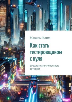 Книга "Как стать тестировщиком с нуля. 10 шагов самостоятельного обучения" – Максим Клим