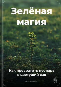 Книга "Зелёная магия: Как превратить пустырь в цветущий сад" – Артем Демиденко, 2025