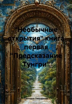 Книга "«Необычные открытия» книга первая «Предсказание Тунгри»" – Светлана Тимофеева, 2025