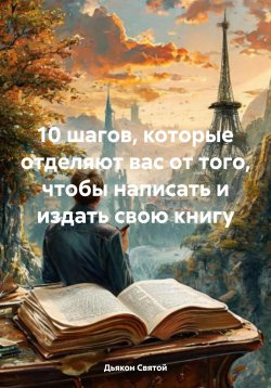 Книга "10 шагов, которые отделяют вас от того, чтобы написать и издать свою книгу" – Дьякон Святой, 2025