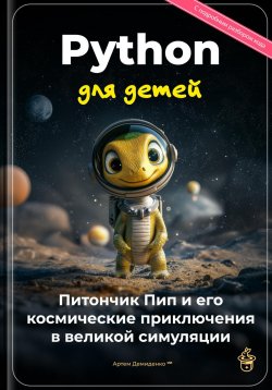 Книга "Python для детей: Питончик Пип и его космические приключения в великой симуляции" – Артем Демиденко, 2025