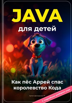 Книга "Java для детей: Как пёс Аррей спас королевство Кода" – Артем Демиденко, 2025