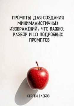 Книга "Промпты для создания минималистичных изображений: что важно. Разбор и 10 подробных промптов" – Сергей Глебов, 2025