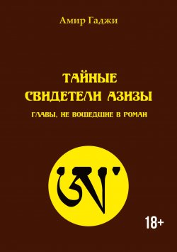 Книга "Тайные свидетели Азизы. Главы, не вошедшие в роман" {Международный фестиваль Бориса и Глеба} – Амир Гаджи, 2025