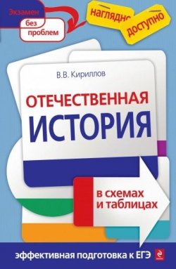Книга "Отечественная история в схемах и таблицах" – Виктор Васильевич Кириллов, 2009
