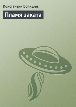 Книга "Пламя заката" {Nous} – Константин Бояндин, 2008