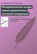 Книга "Методологические основы оценки динамических состояний конкуренции" (Л. А. Жигун, 2008)