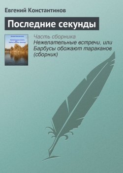 Книга "Последние секунды" – Евгений Константинов