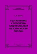 Книга "Геополитика и проблемы национальной безопасности России" (И. А. Зубков, Александр Зубков, 2004)