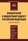 Комментарий к Бюджетному кодексу Российской Федерации (Александр Георгиевич Борисов, Александр Борисов, 2008)