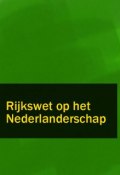 Rijkswet op het Nederlanderschap (Nederland)