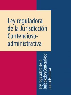 Книга "Ley reguladora de la Jurisdicción Contencioso-administrativa" – Espana