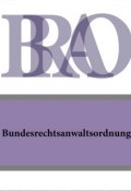 Bundesrechtsanwaltsordnung – BRAO (Deutschland)