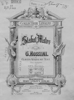 Книга "Stabat Mater von G. Rossini" – 