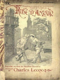 Книга "Ruse damour" – , 1890